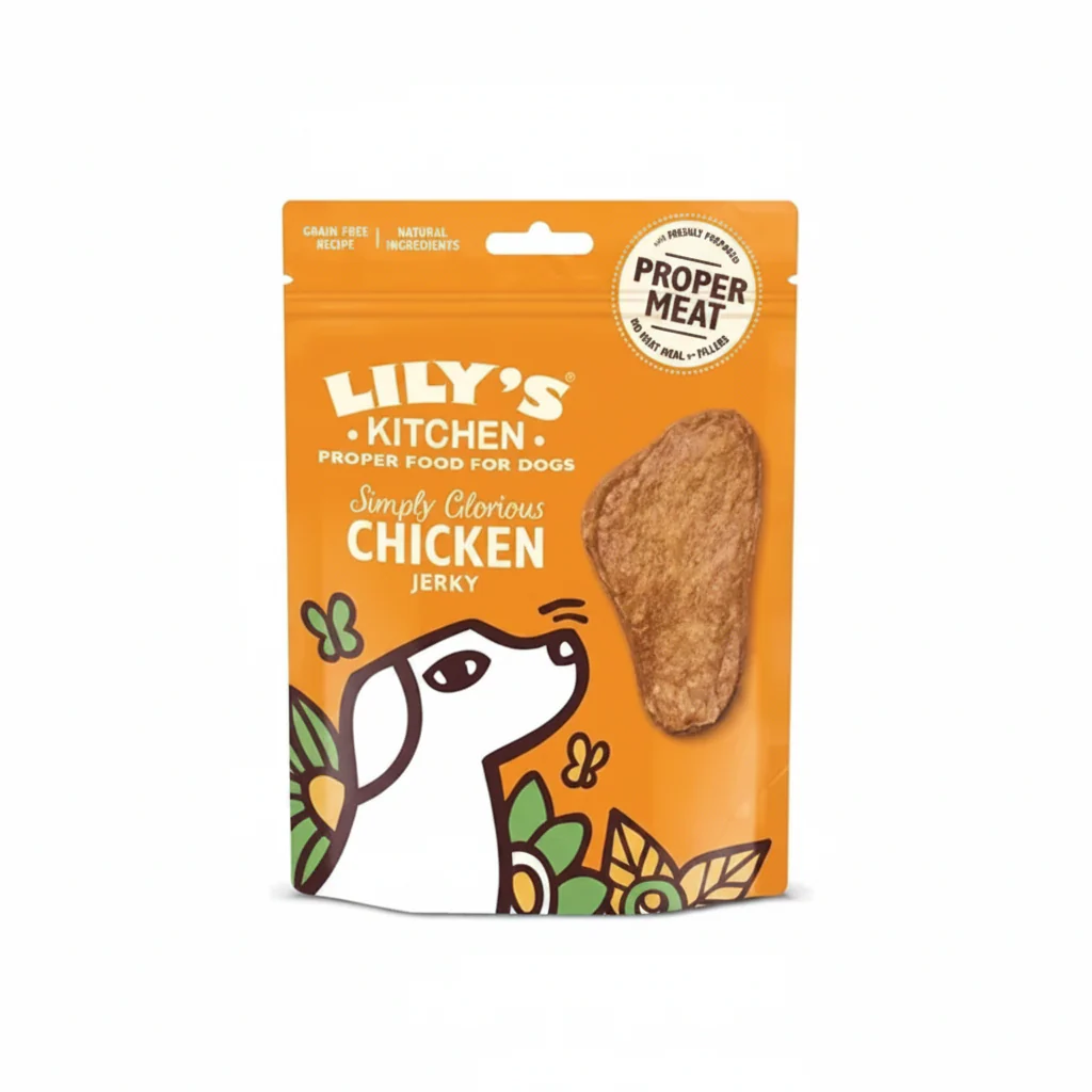 Lily's Kitchen Simply Glorious Chicken Jerky Dog Treats 70G