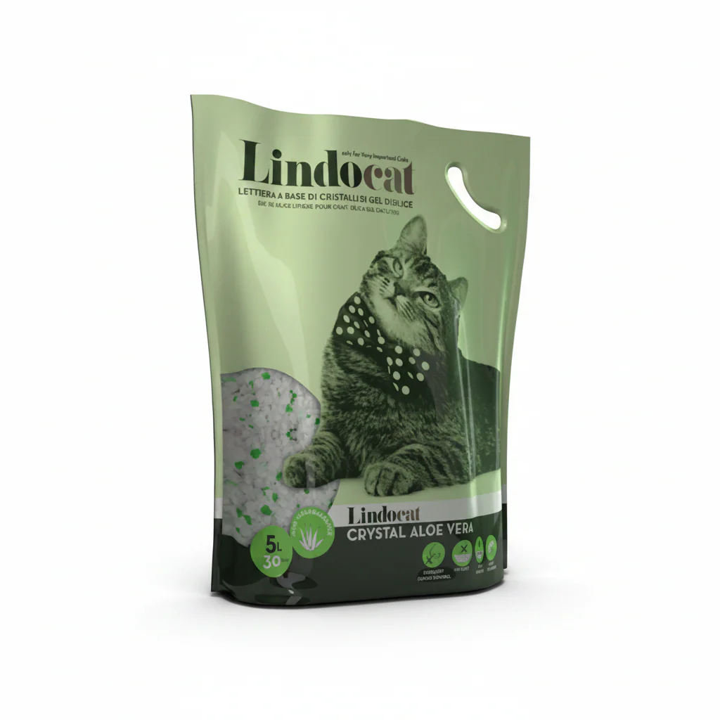 LindoCat Crystal Aloe Vera Scent (Silica Gel) 5 L