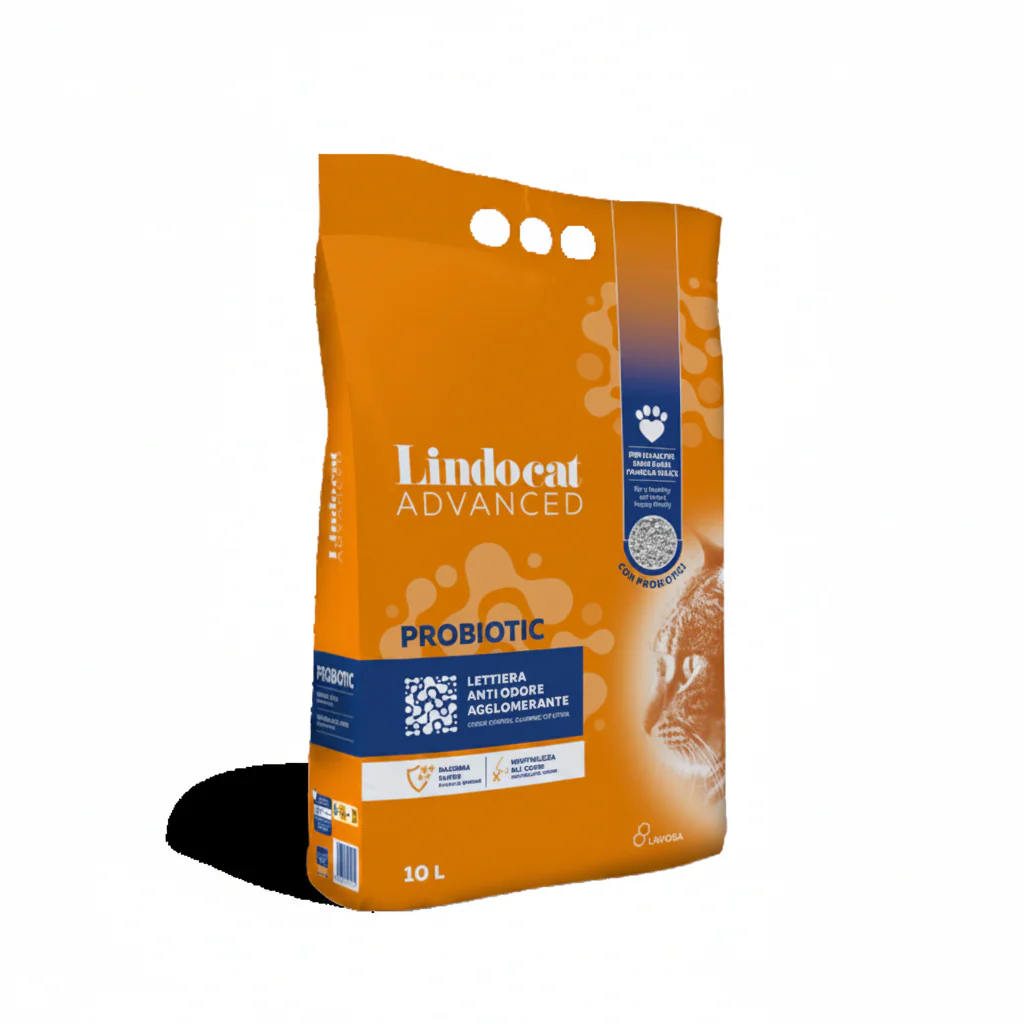 LindoCat White Bentonite Advanced Probiotic 10 L