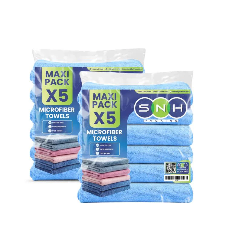 Microfiber Cleaning Cloth  5 PCS PKT | 40x40 cm - Image 16