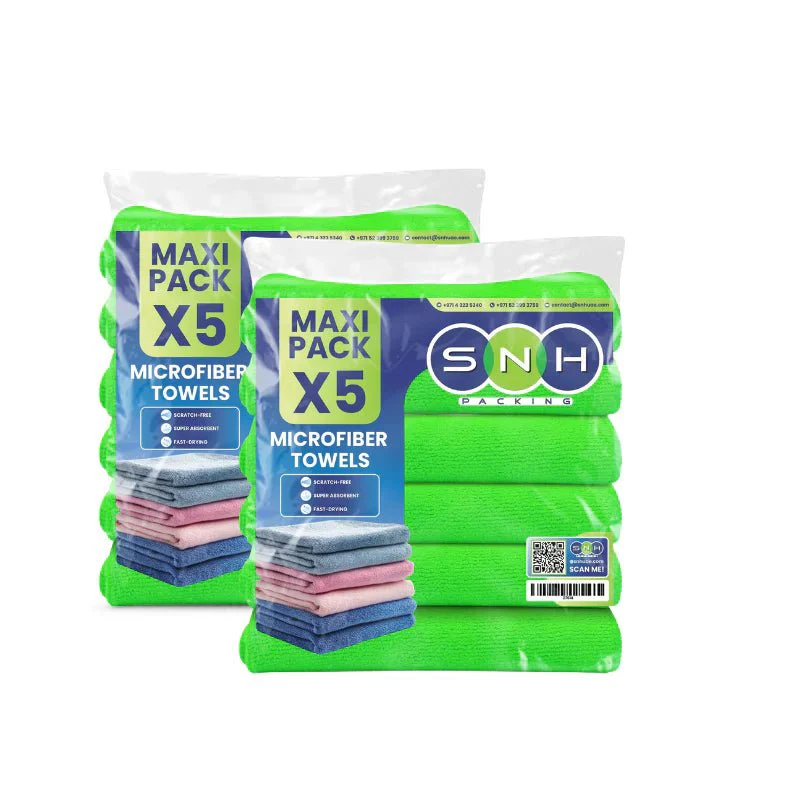 Microfiber Cleaning Cloth  5 PCS PKT | 40x40 cm - Image 17