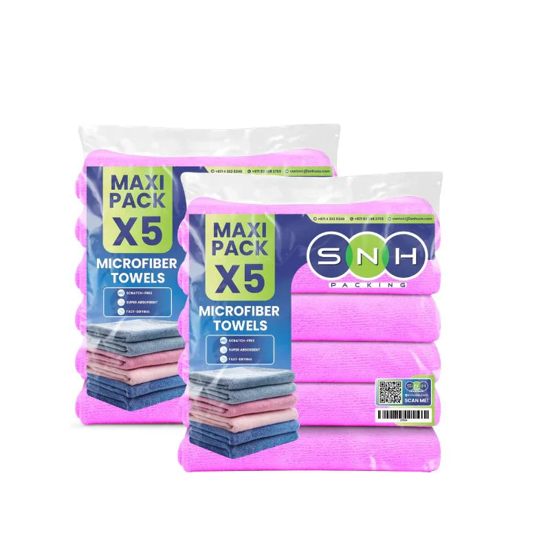 Microfiber Cleaning Cloth  5 PCS PKT | 40x40 cm - Image 19