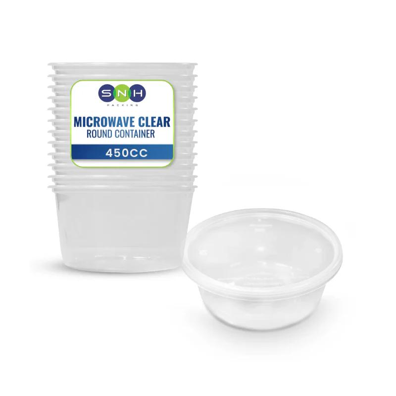 Microwave Round Containers with Lids  Leak-Proof & Safe - Image 3