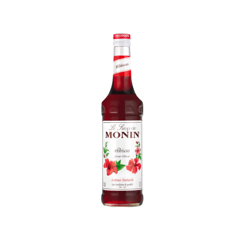 Monin Hibiscus Syrup  700ML | Premium Flavored Syrups & Drink Mixes