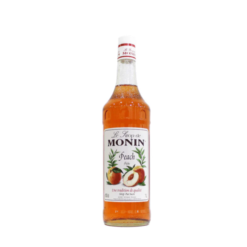 Monin Peach Syrup  1LTR