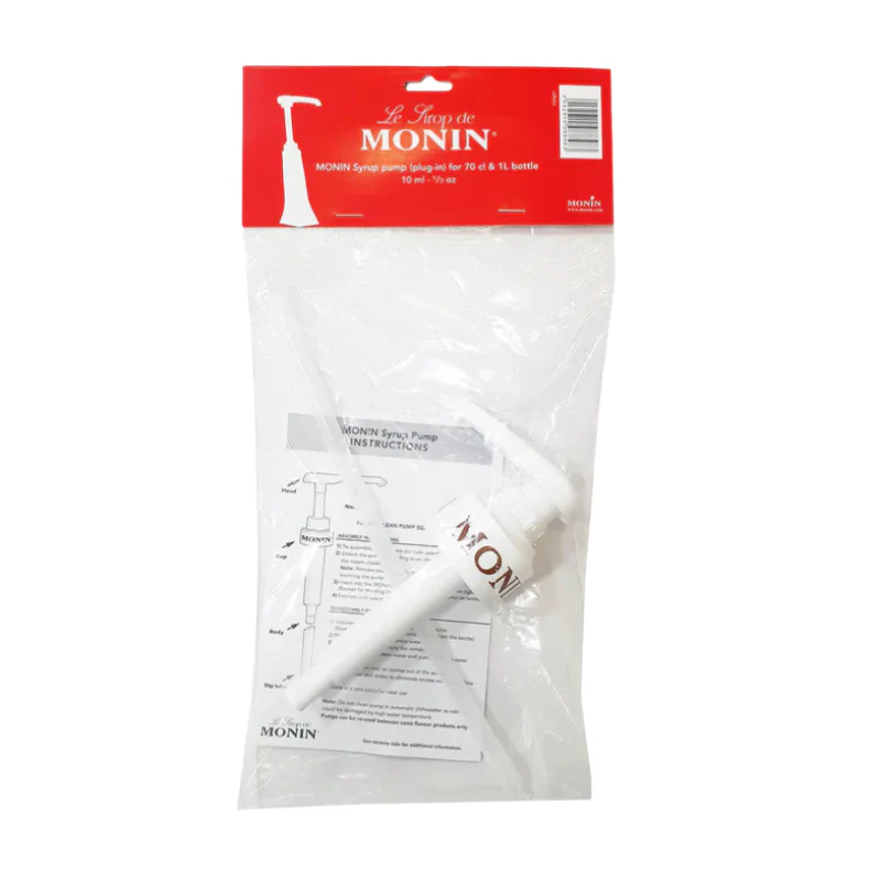 Monin Syrup Pump (Plug-In) for 70 CL and 1 Ltr Bottle 10ml  1/3 Oz