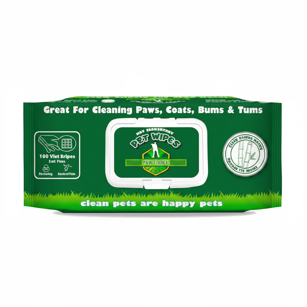 My Turf 100% Biodegradable Bamboo Pet Wipes (100 Sheets)