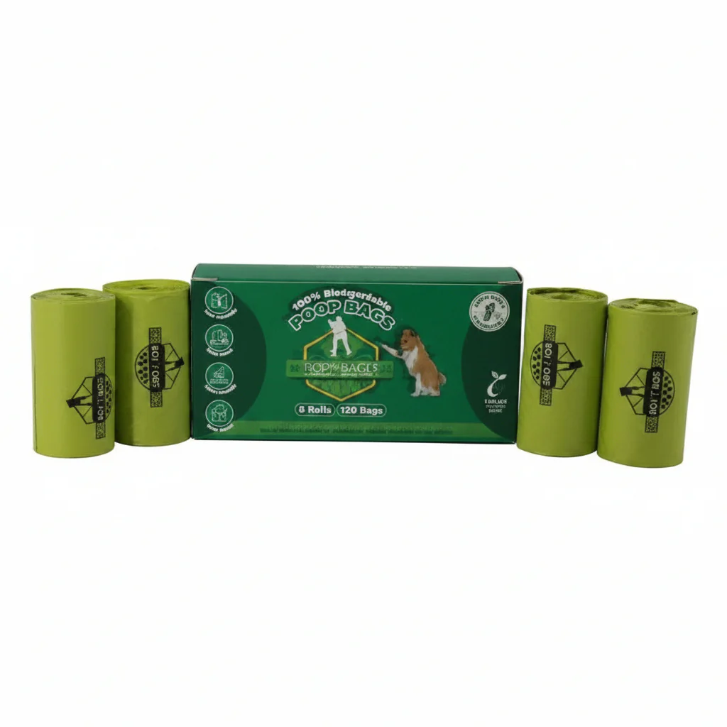 My Turf 100% Compostable Poop Bags 4 Rolls