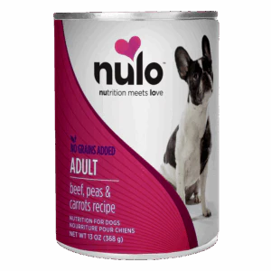 Nulo Dog Grain-Free Beef, Peas, & Carrots 13 oz Can