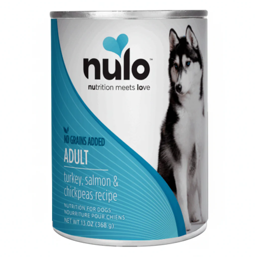 Nulo Dog Grain-Free Turkey, Salmon & Chickpeas 13 oz Can