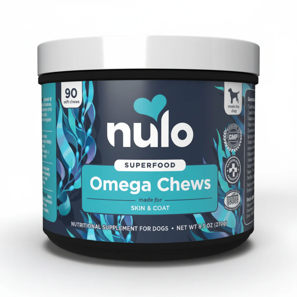 Nulo Omega Soft Chew for Dogs - 9.5 oz (90 ct. Jar)