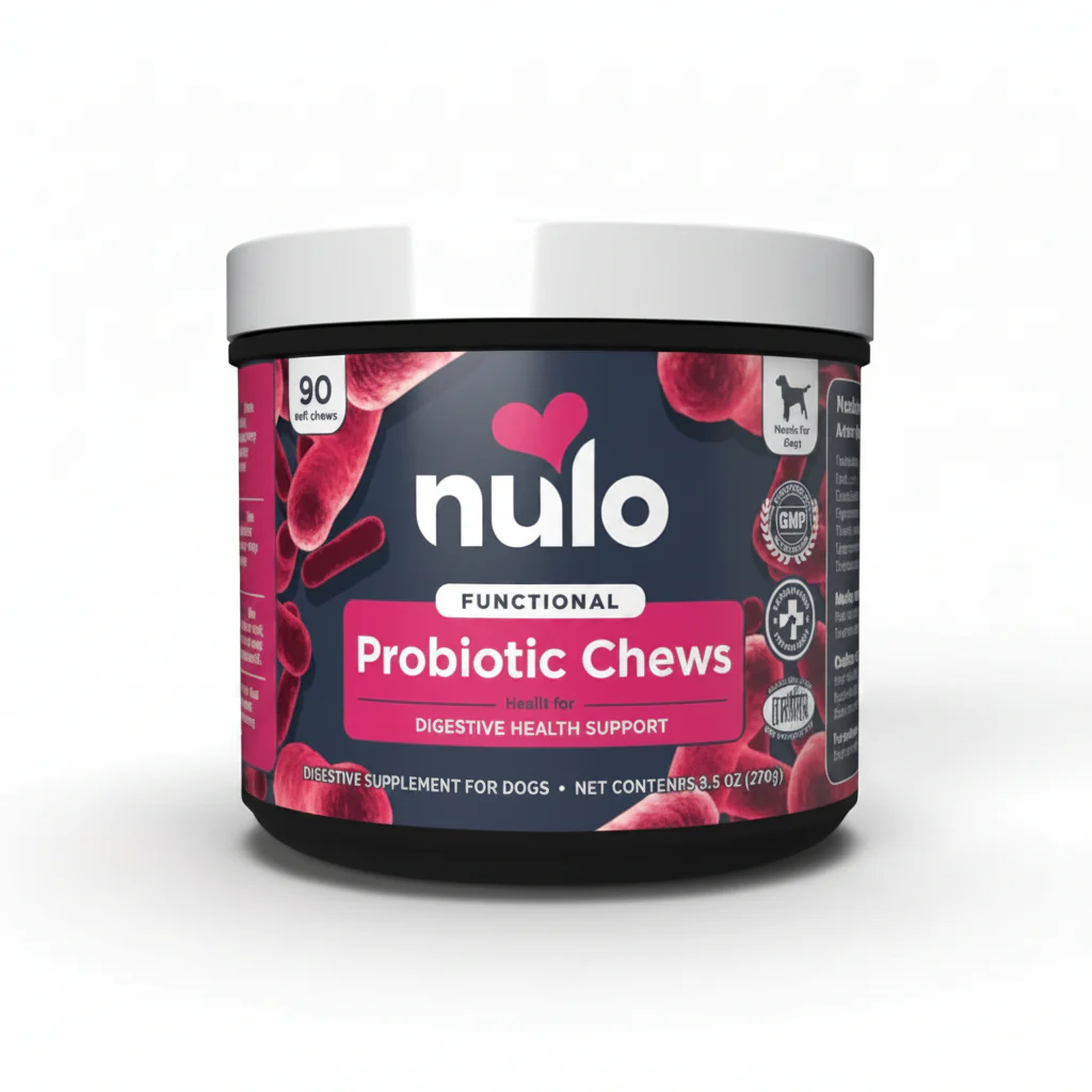 Nulo Probiotic Soft Chew for Dogs - 9.5 oz (90 ct. Jar)