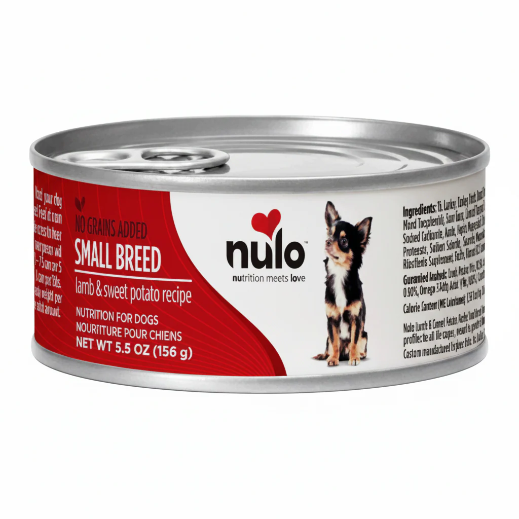 Nulo Small Breed Dog Grain-Free Lamb & Sweet Potato 5.5 oz Can