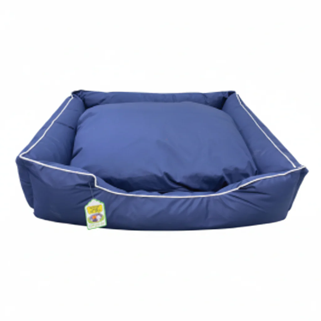 NutraPet L-97CM W-82CM H-28CM W/R LOUNGER BED NAVY L