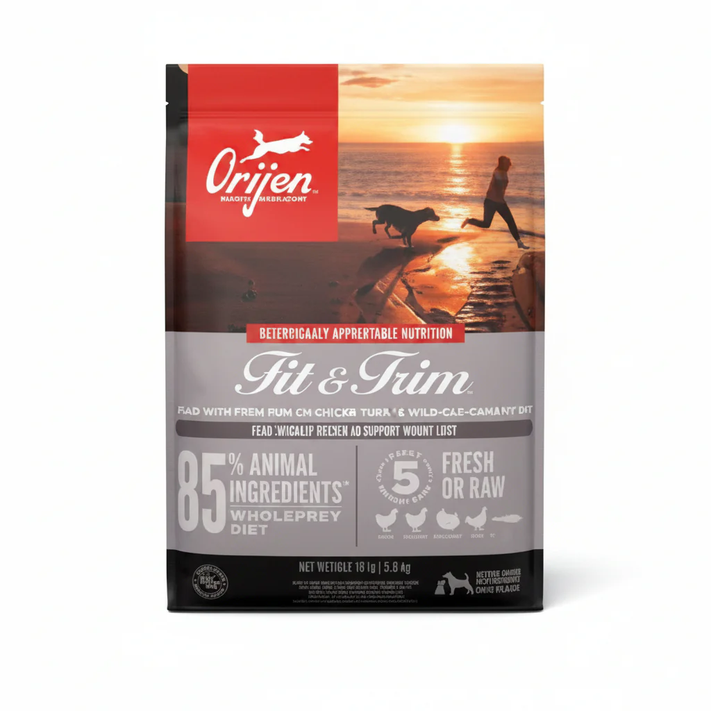 Orijen Fit & Trim Protein-Rich Adult Dog Dry Food - 6KG
