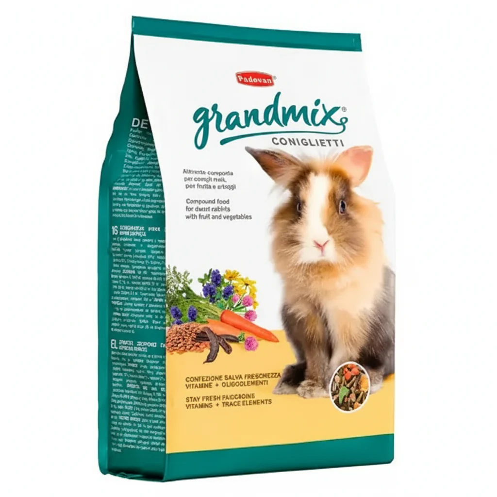 Padovan Grandmix Coniglieti(Bunnies) For Rabbit[Weight - 3kg]