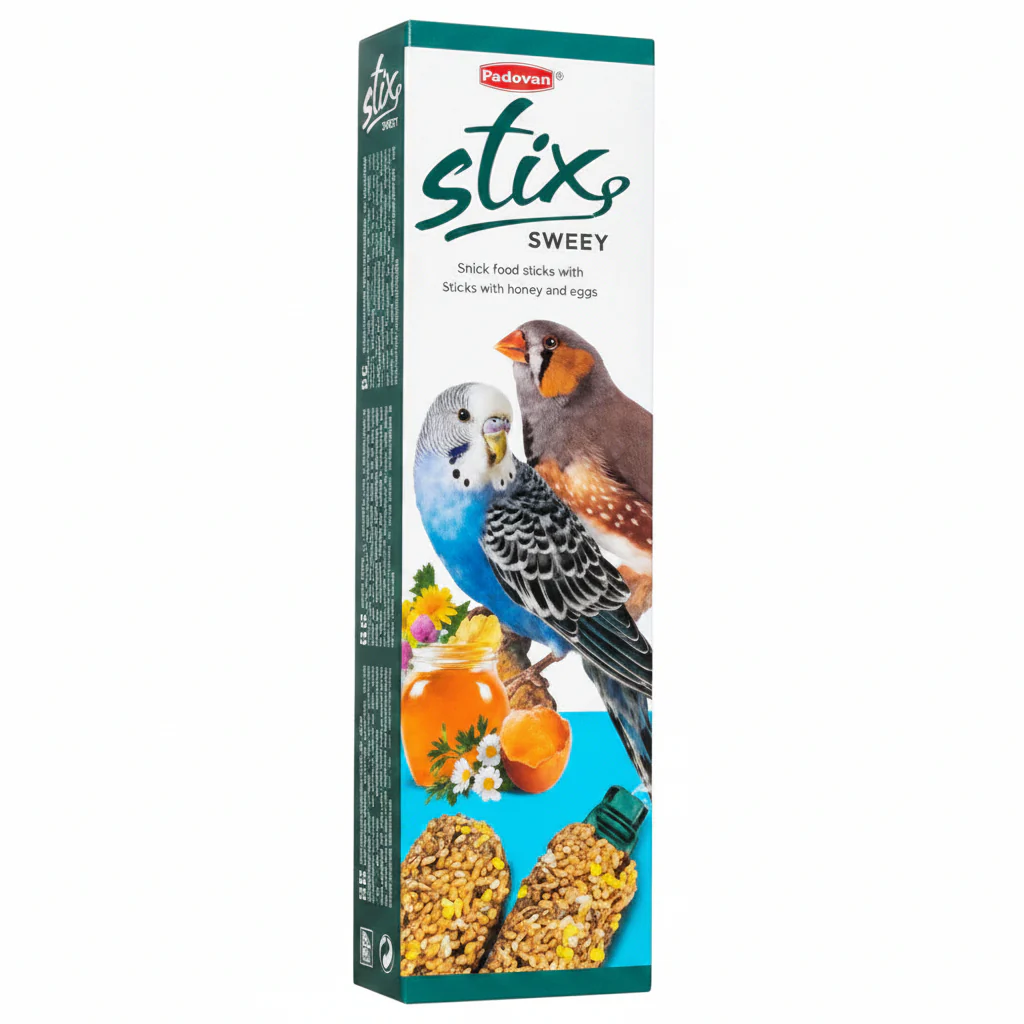 Padovan Stix Sweet Parakeets And Exotic-80Gm