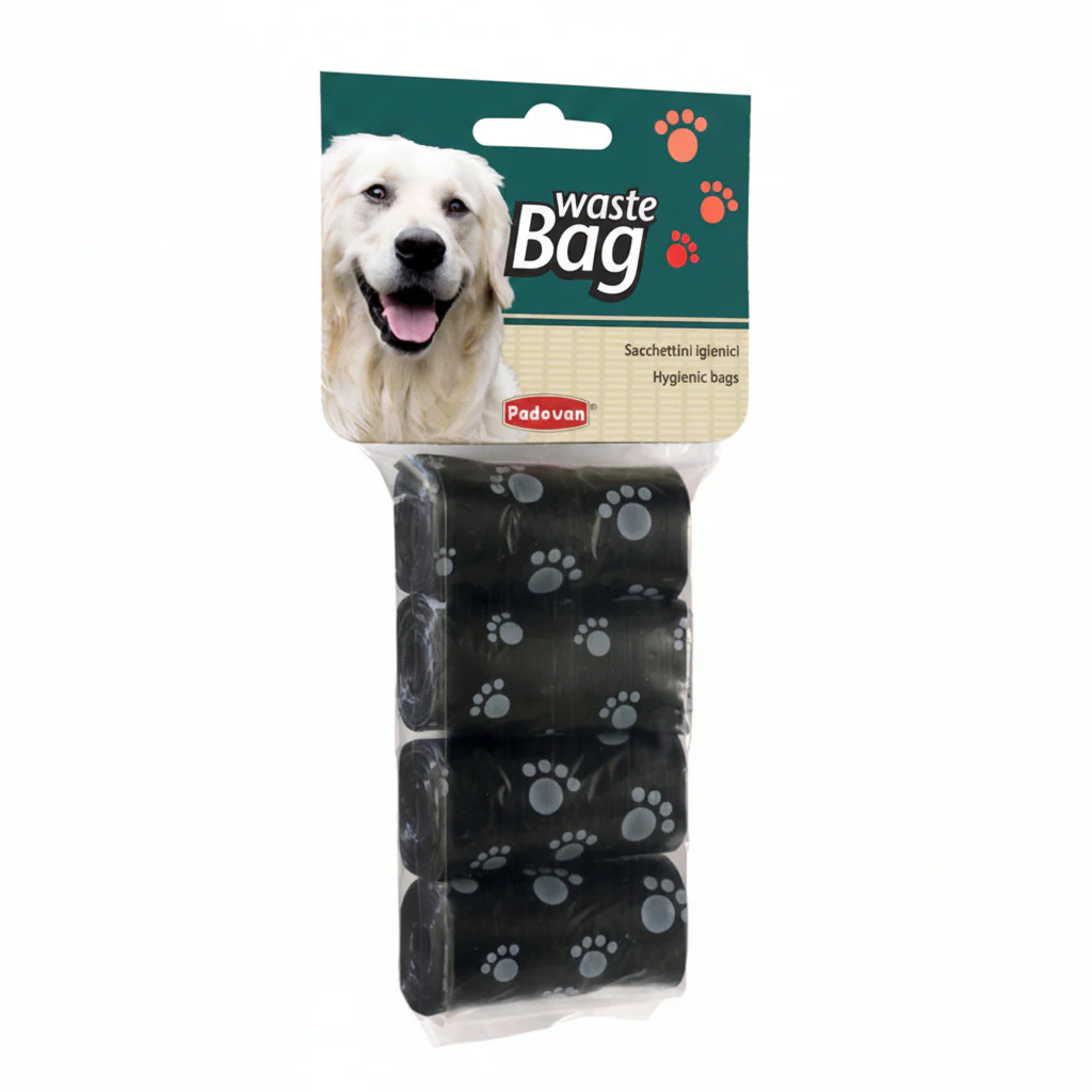 Padovan Waste Bag Black-4-Roll