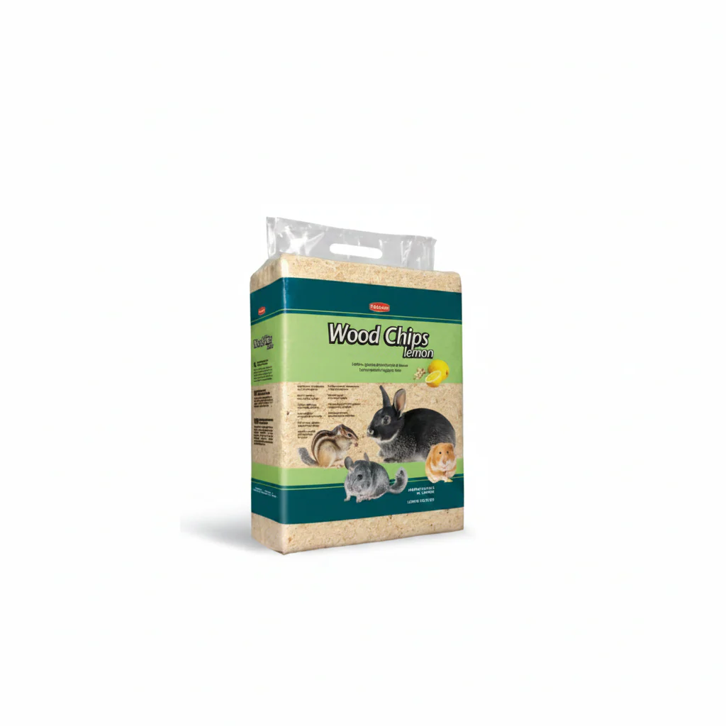 Padovan Wood Chips Lemon[Weight - 4kg, Size - 56L]