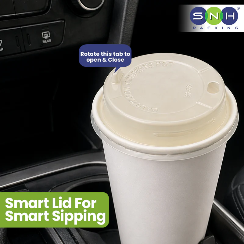 Paper Cup Lid UAE - 90mm Slider Lock - Image 12