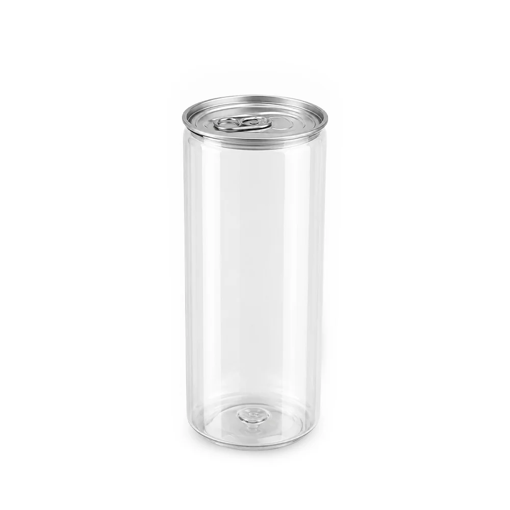 PET Can Clear Round with Silver Lid UAE - 55mm Dia | Compatible with Sealing Machines - Image 8