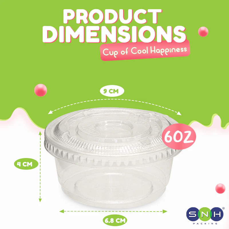 PET Dessert Cups UAE SD15 & SD20 With Lid - Image 10