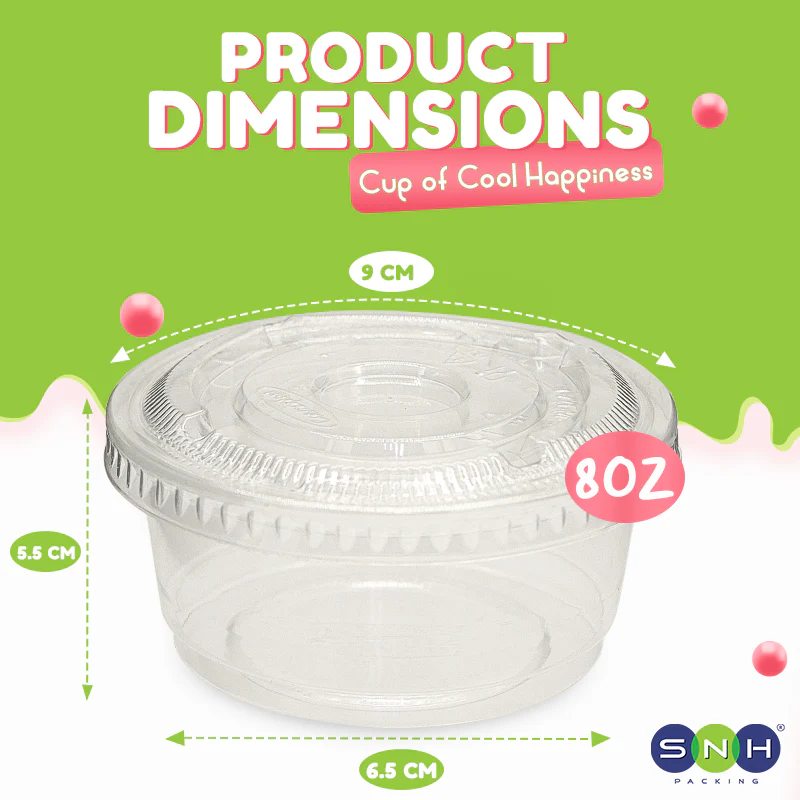 PET Dessert Cups UAE SD15 & SD20 With Lid - Image 14