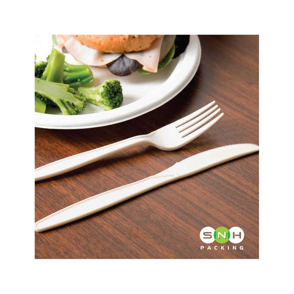 PLA Cutlery Pack 4 in 1  Eco-Friendly & Disposable - Image 4