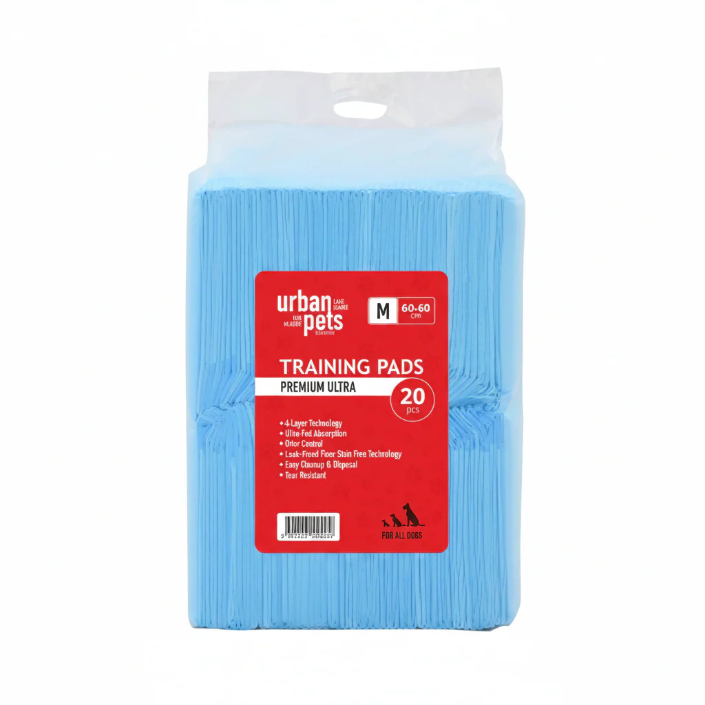 Premium Puppy Pads Blue, 20/pk, 60 x 60 cm