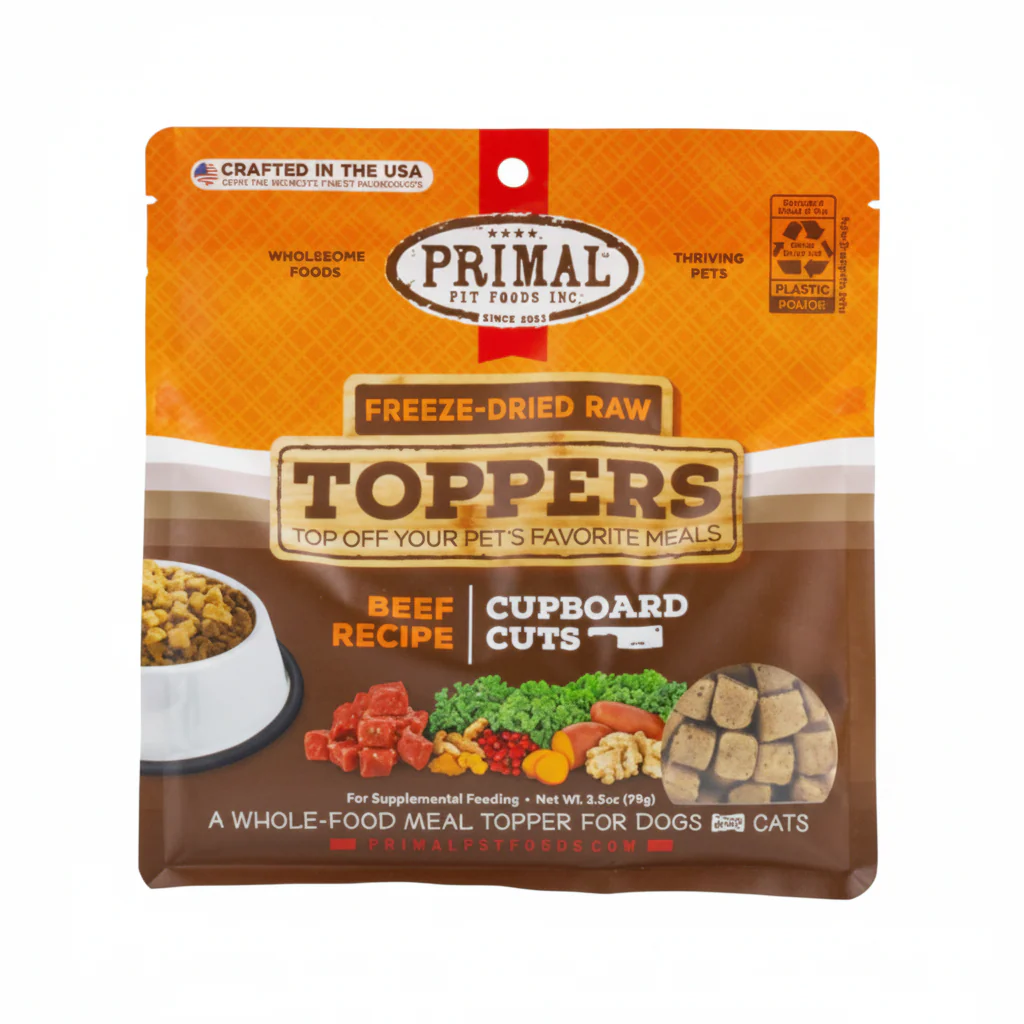 Primal Beef Cupboard Cuts Freeze-Dried Topper 3.5oz