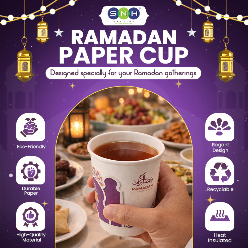 Ramadan Paper Cup 8oz - Image 3