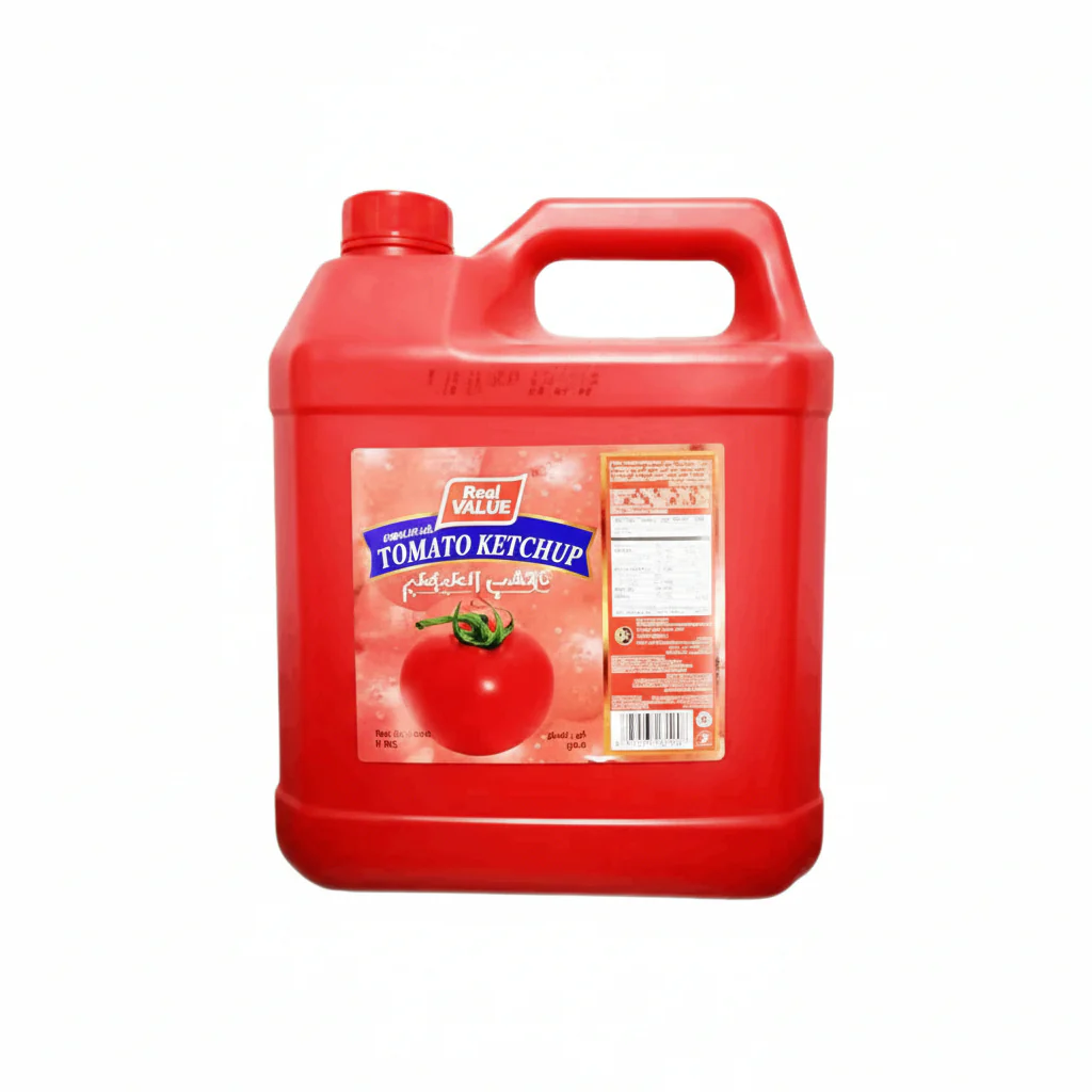 Real Value Tomato Ketchup  4x5ltr