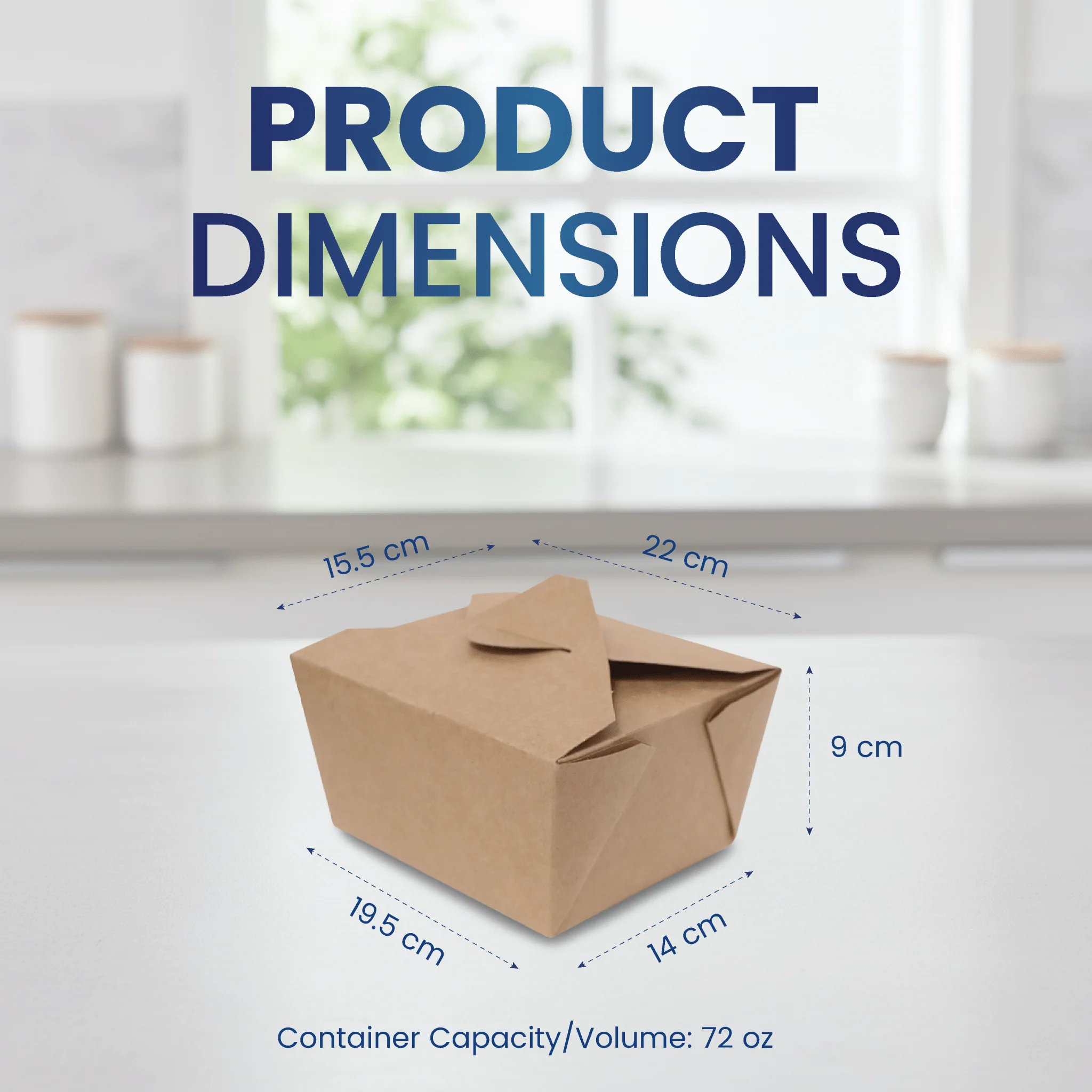 Rectangular Brown Kraft Takeaway Boxes Durable Food Packaging Box - Image 10
