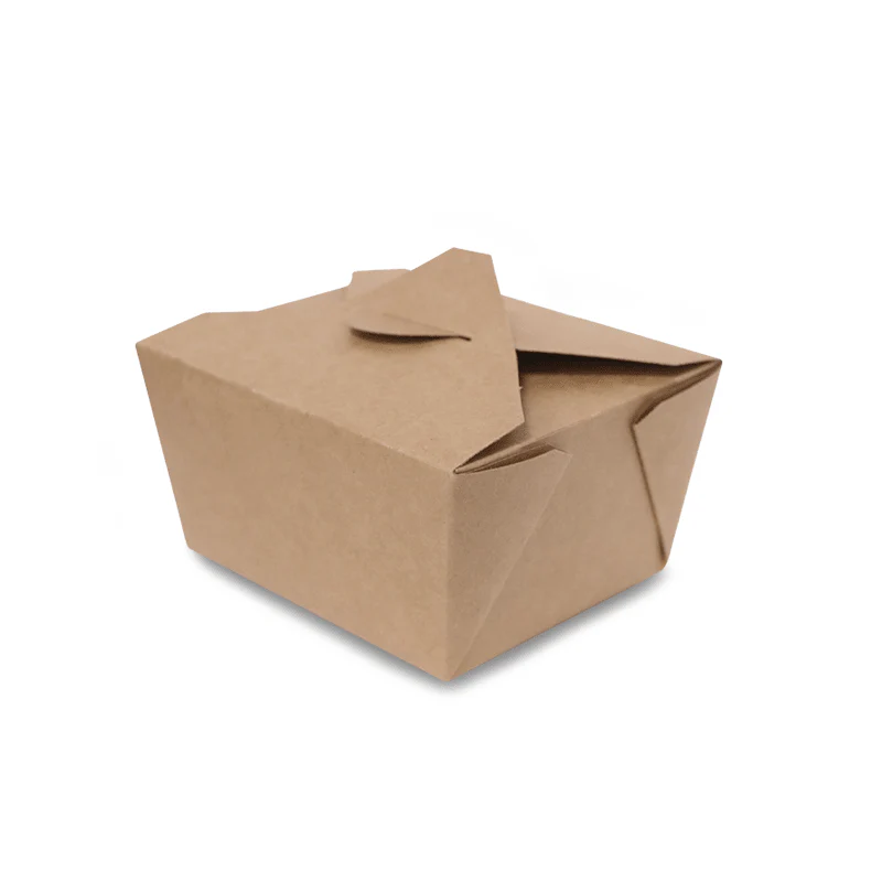 Rectangular Brown Kraft Takeaway Boxes Durable Food Packaging Box - Image 4