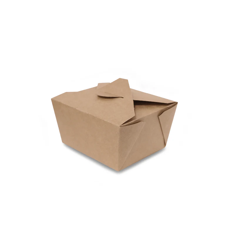 Rectangular Brown Kraft Takeaway Boxes Durable Food Packaging Box - Image 5