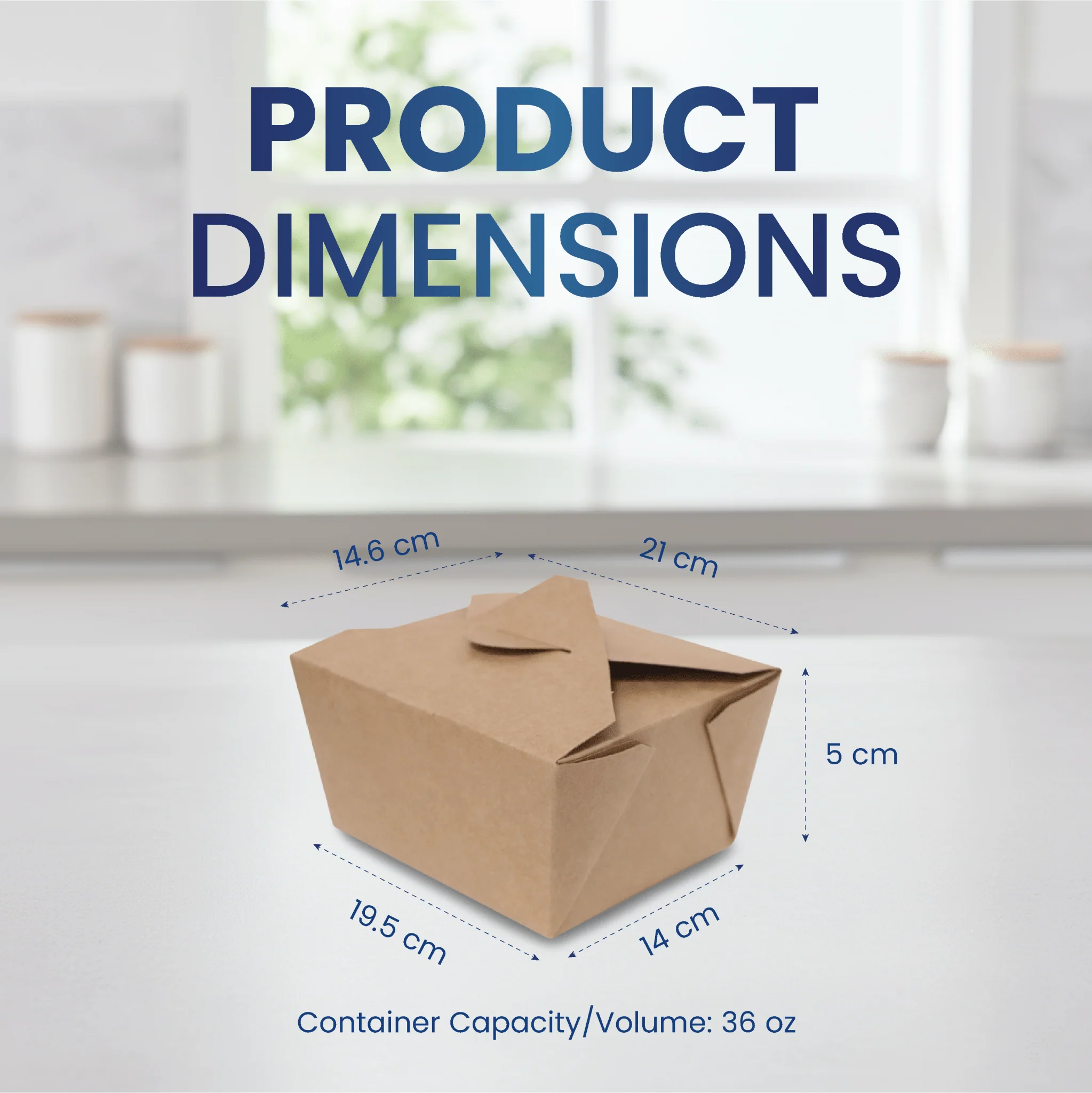 Rectangular Brown Kraft Takeaway Boxes Durable Food Packaging Box - Image 8