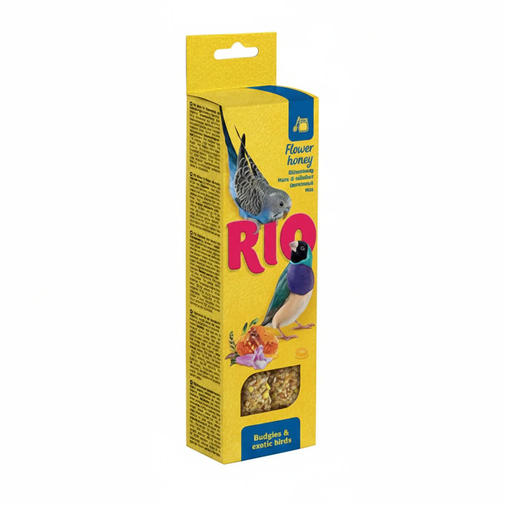 RIO Sticks for Budgies and Exotic birds with honey 2x40g