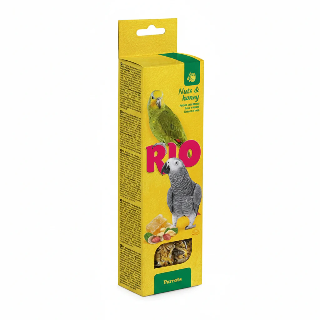RIO Sticks for Parrots with nuts and honey 2x90g