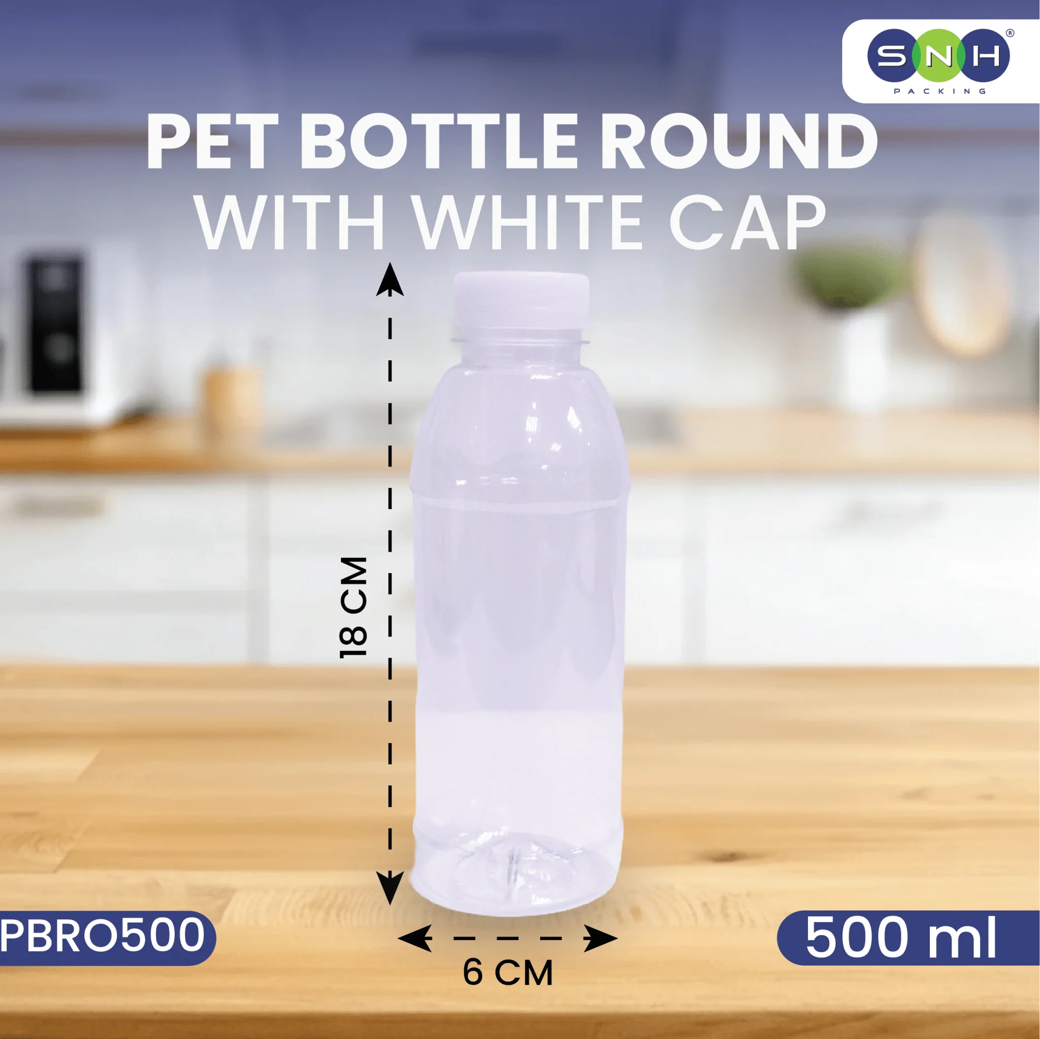Round PET Bottles with Cap Leak Proof & Food Grade - Image 12