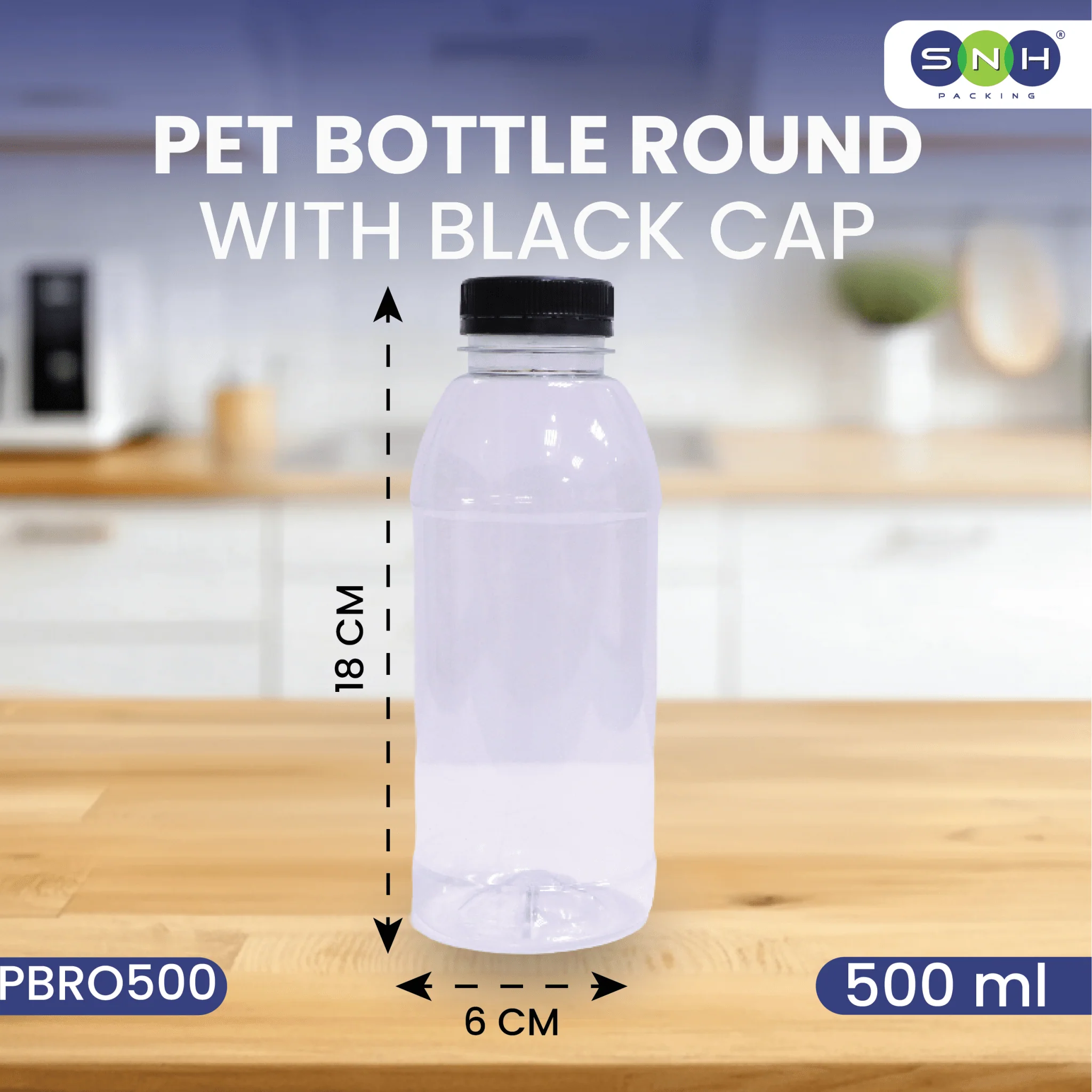 Round PET Bottles with Cap Leak Proof & Food Grade - Image 6
