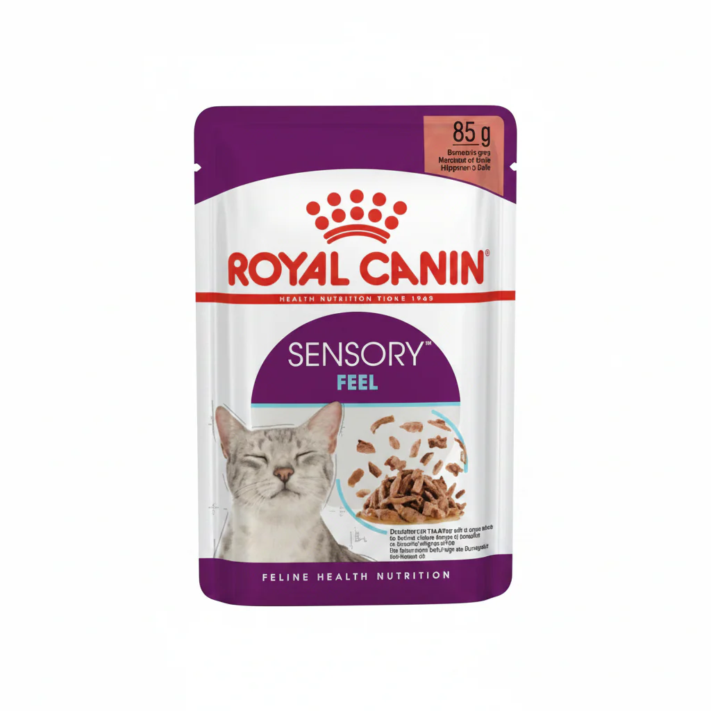 Royal Canin Feline Health Nutrition Sensory Feel Gravy (Wet Food - Pouches) 12 x 85 g