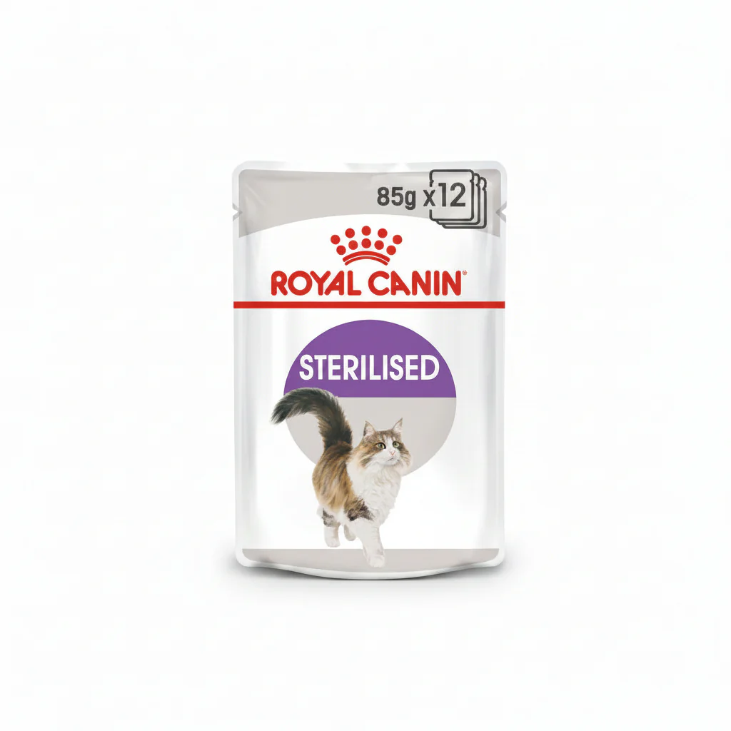 Royal Canin Feline Health Nutrition Sterilised Jelly (Wet Food - Pouches) 12 x 85 g