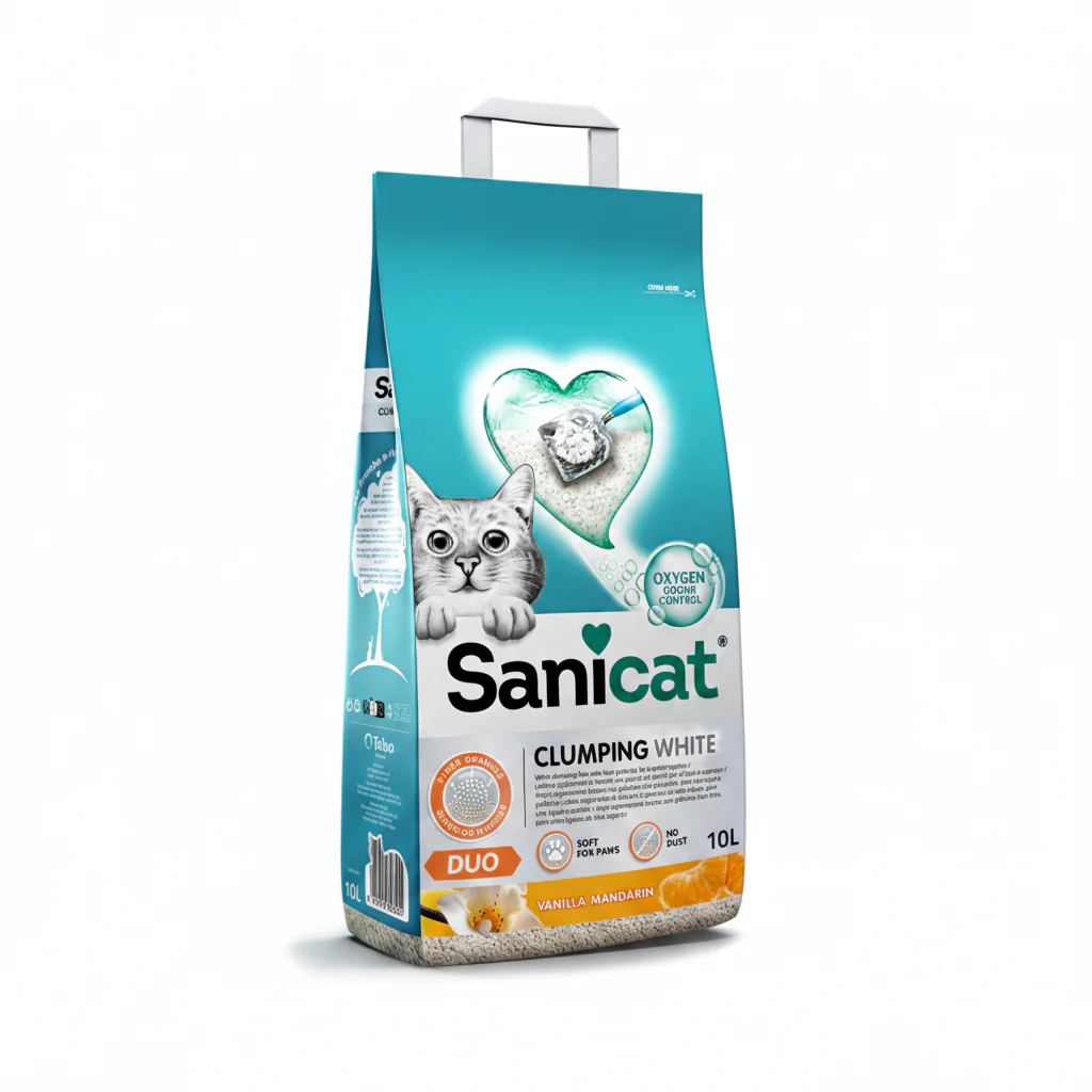 Sanicat Clumping White Duo 10 L