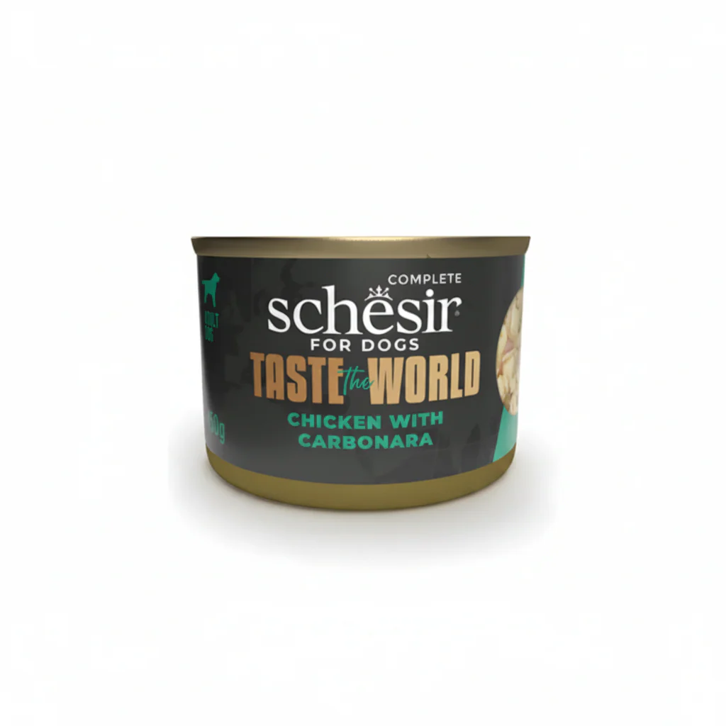 Schesir Taste The World Dog Wholefood - Chicken With Carbonara150g