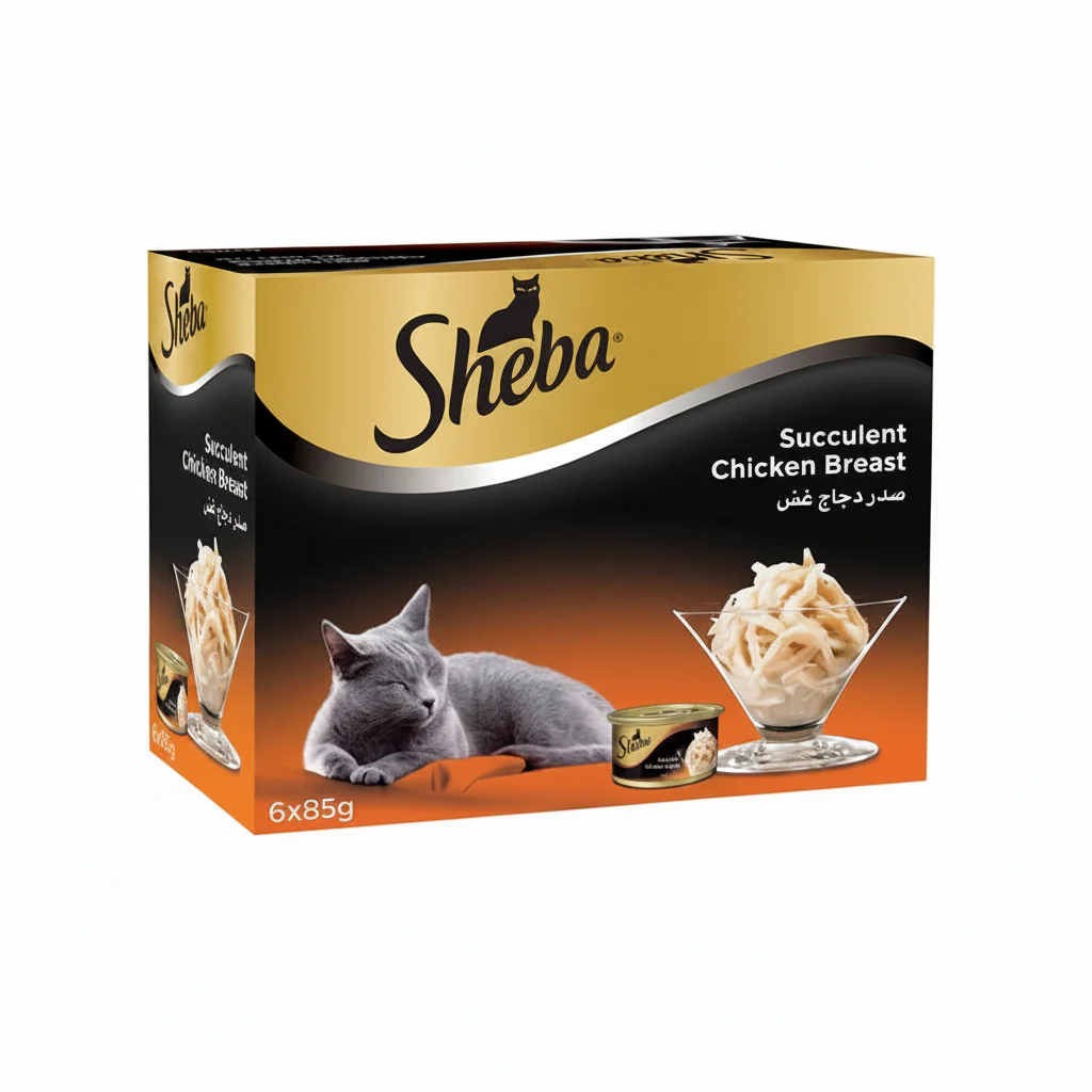 Sheba Succulent Chicken Breast - 85G
