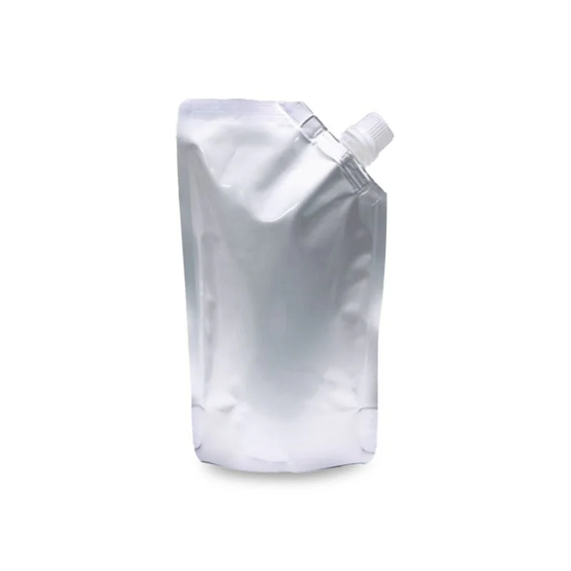 Silver Corner Spout Pouch Packaging - Image 2