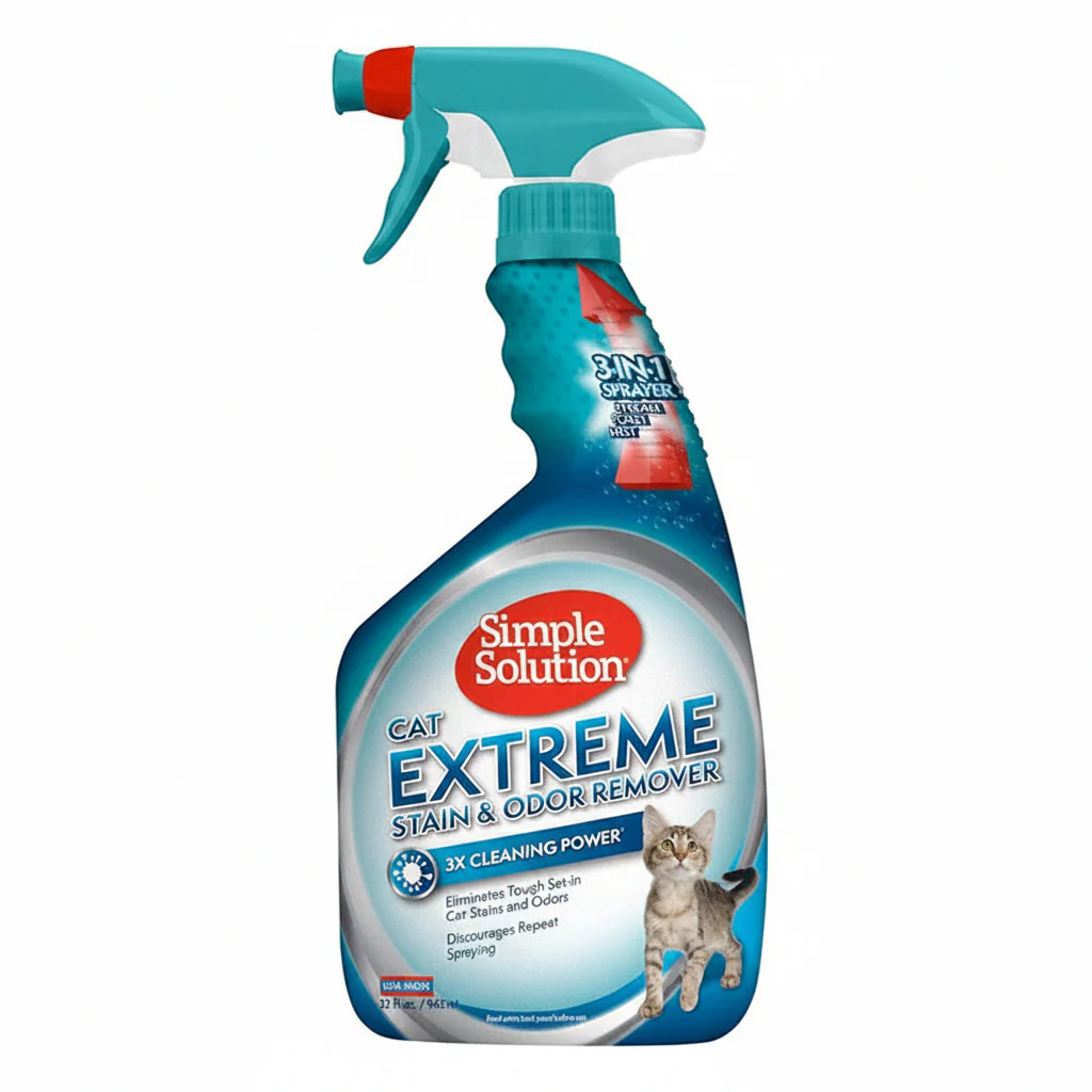 Simple Solution Extreme Cat Stain Odor Remover 32 OZ