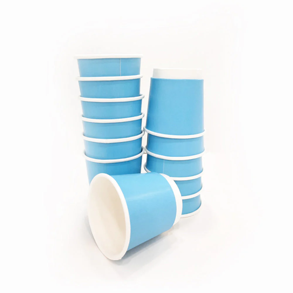 Sky Blue Double Wall Paper Cups  Insulated Cups