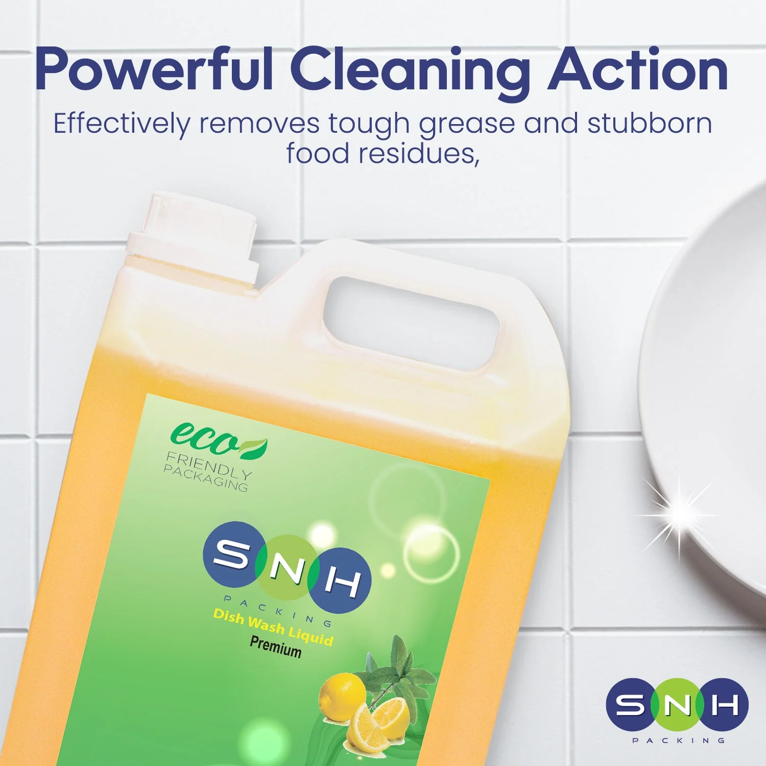 SNH Dish Wash Lemon  5 Litre - Image 6