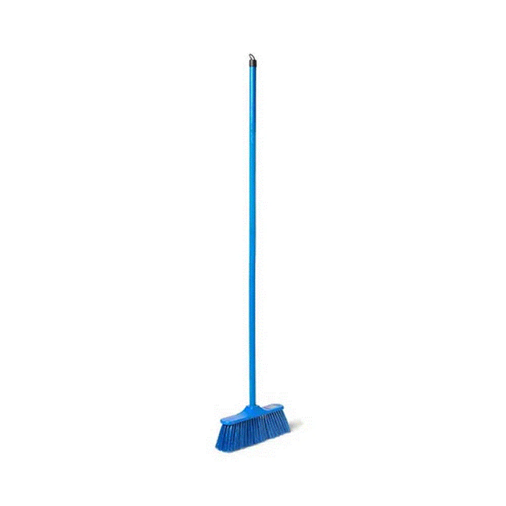 Floor Cleaning Brush With Stick -  1 Piece - Image 3